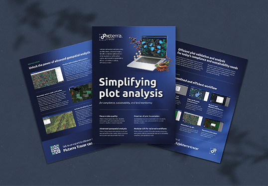 Simplify plot analysis with Picterra Tracer