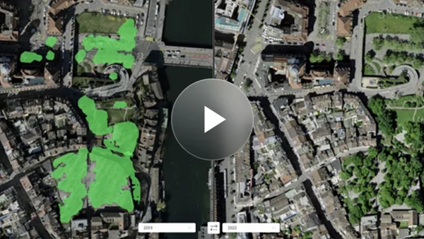 How to detect change in satellite, drone, & aerial imagery