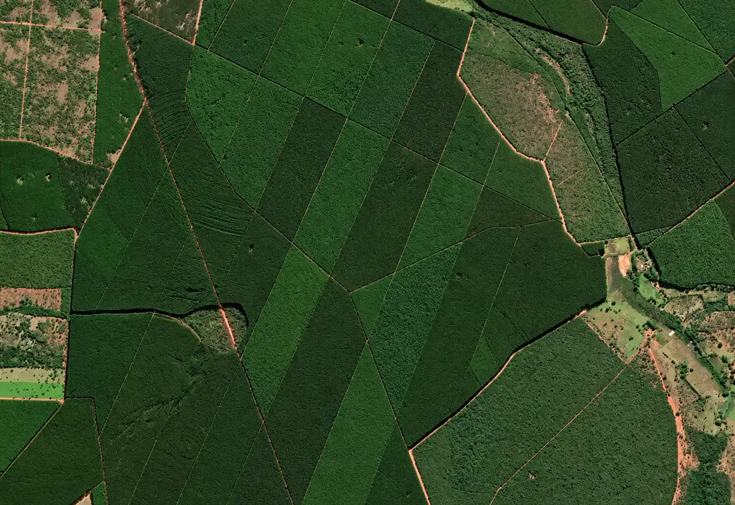 satellite imagery of Curvelo, Minas Gerais, Brazil